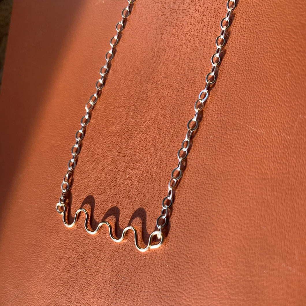 wave necklace