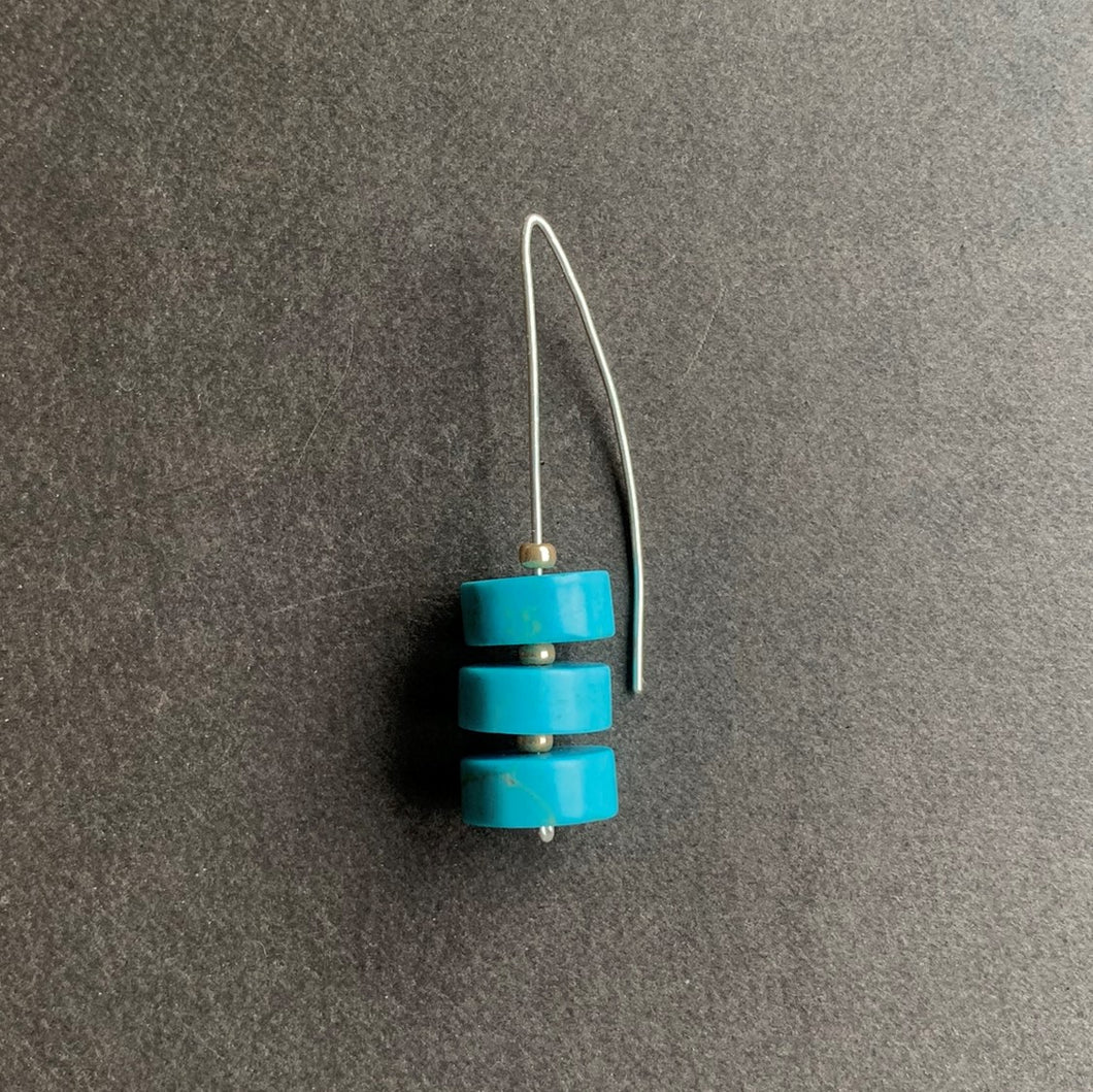 turquoise trio drop