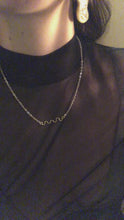 Load and play video in Gallery viewer, wave necklace

